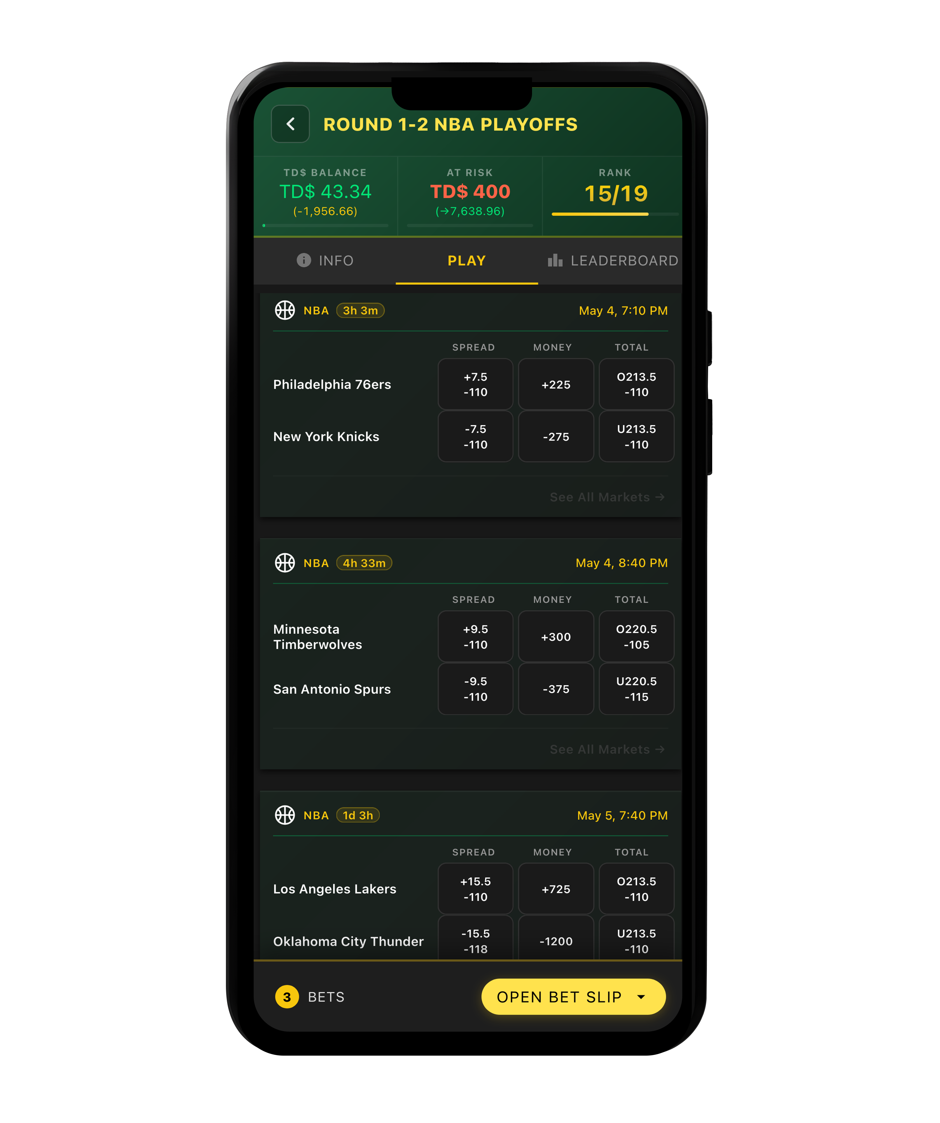 Bet Max Tourney app