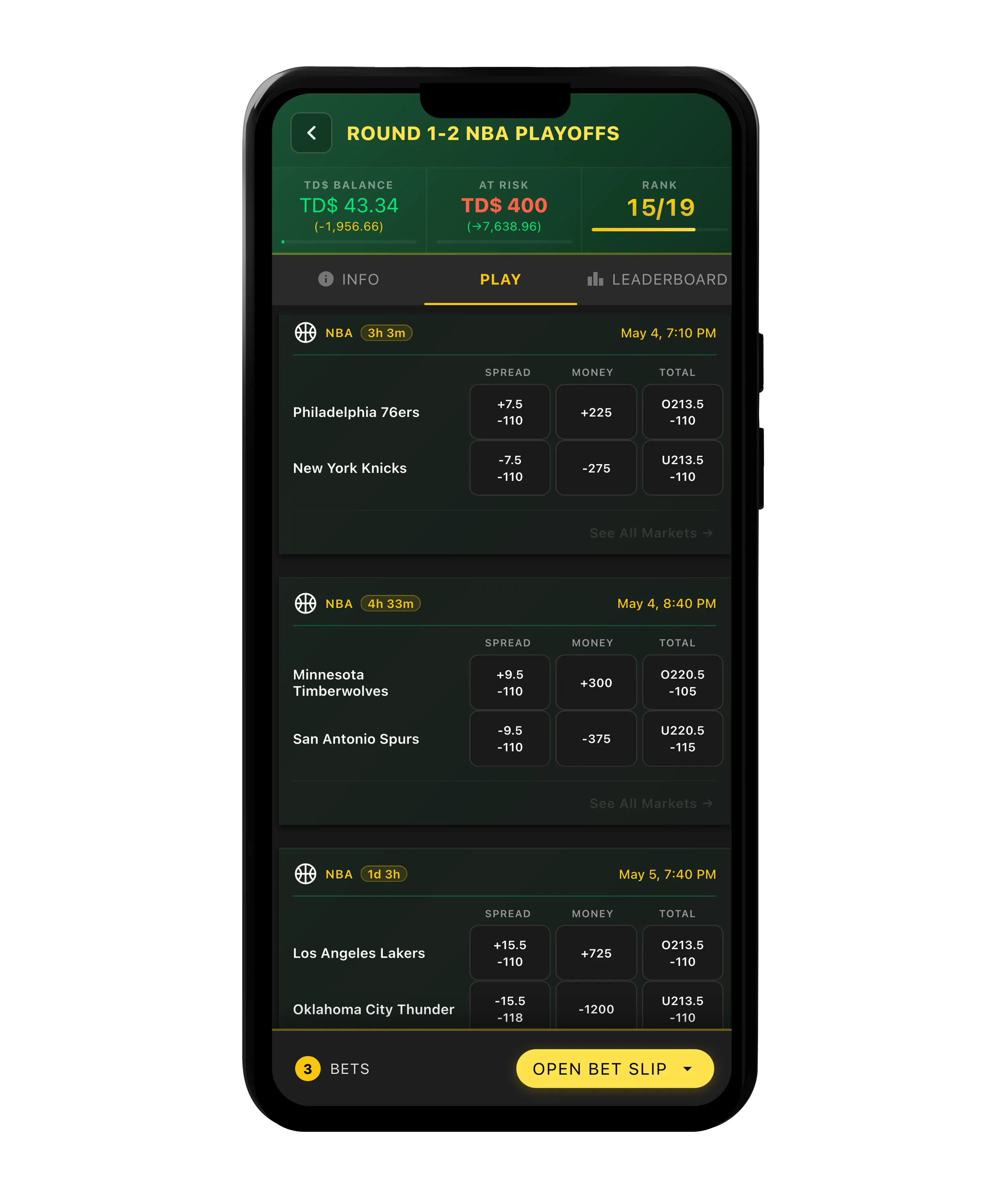 Bet Max Tourney app
